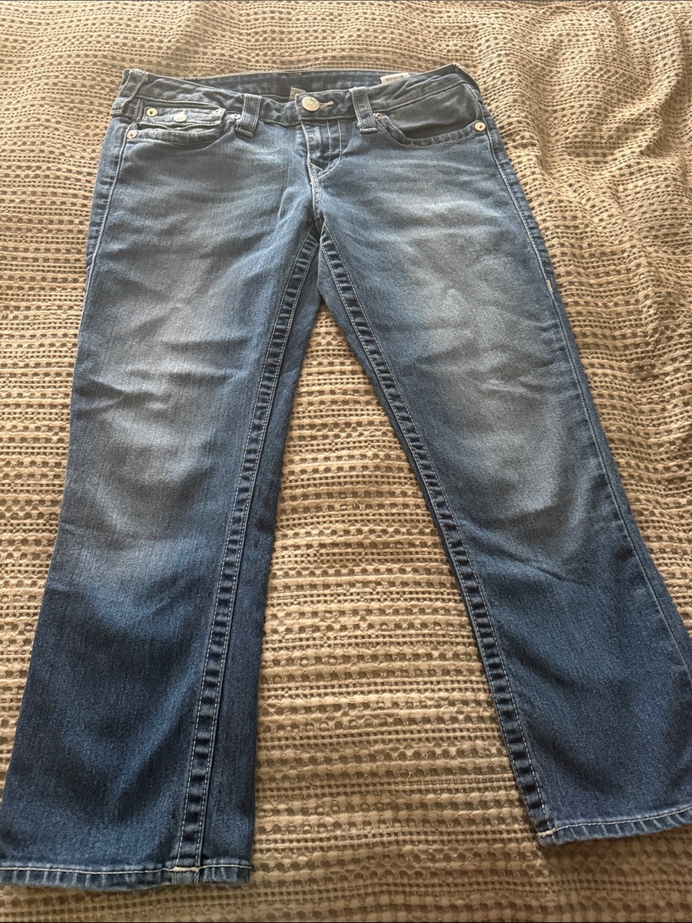 True Religion Blue Flare Jeans